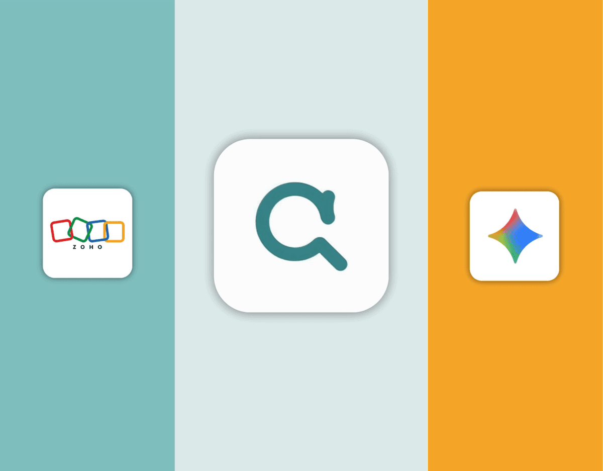 Connect Zoho CRM to Gemini demonstration