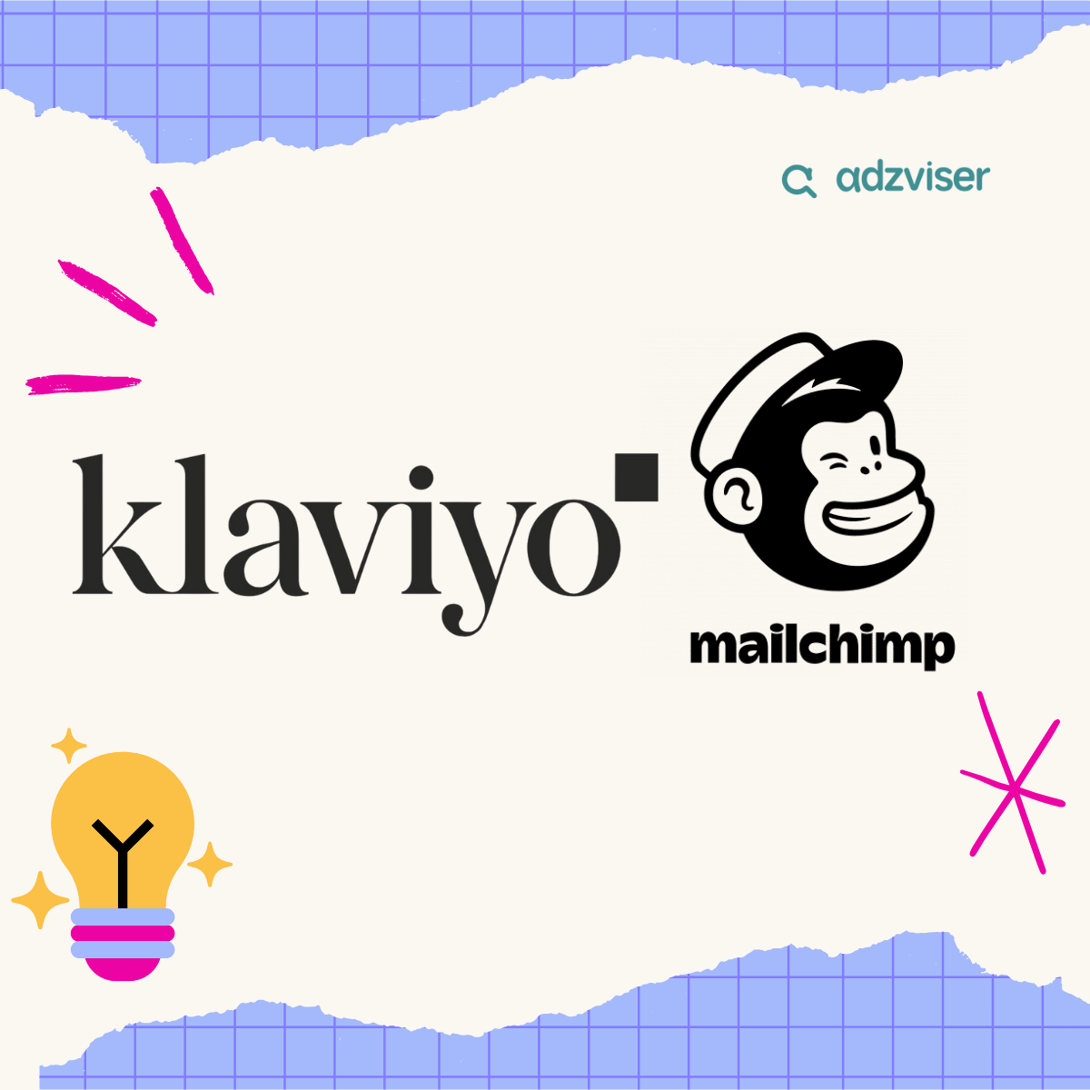 Klaviyo & Mailchimp Are Now Offered on Adzviser