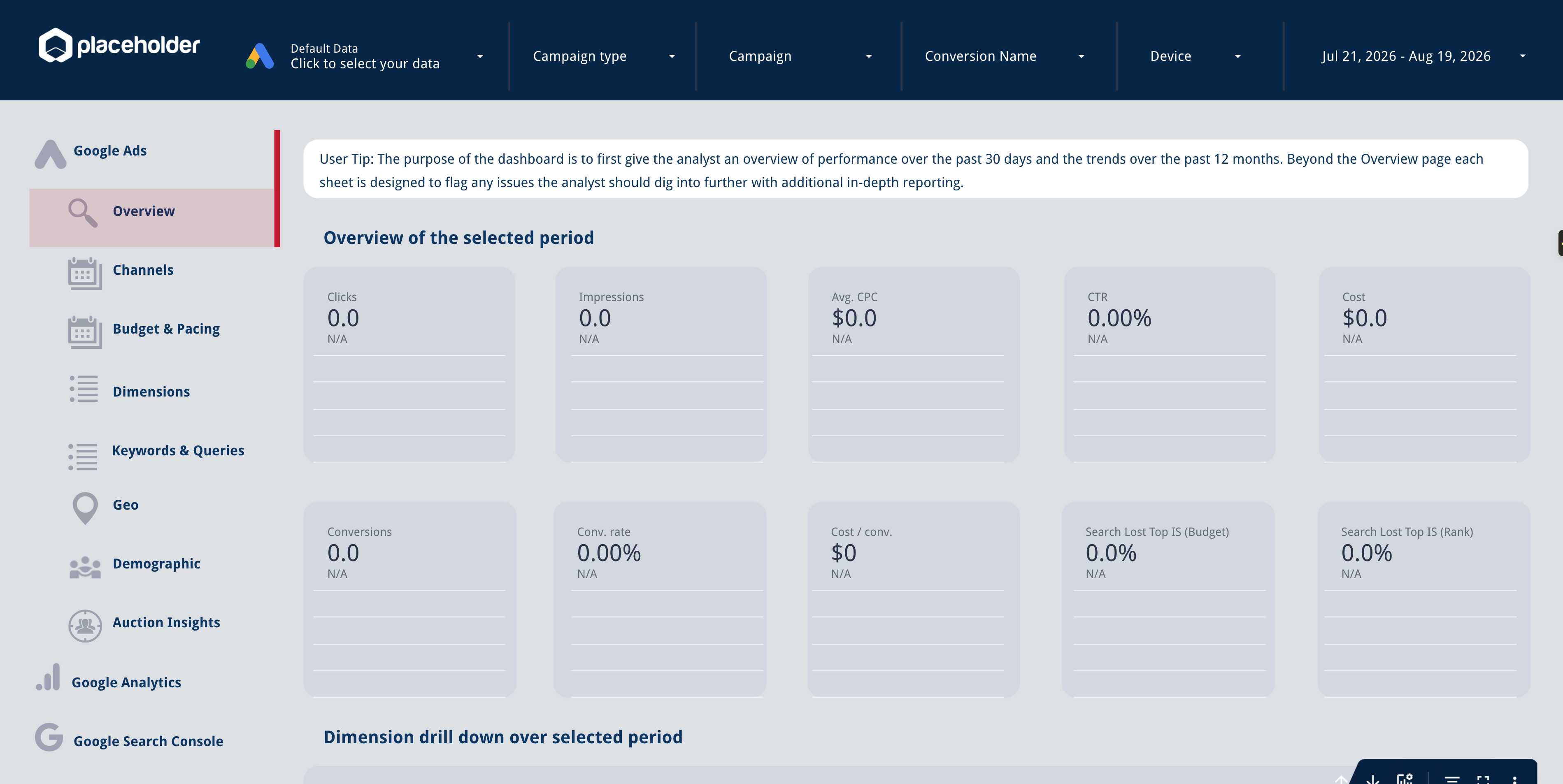 Google Ads Overview preview