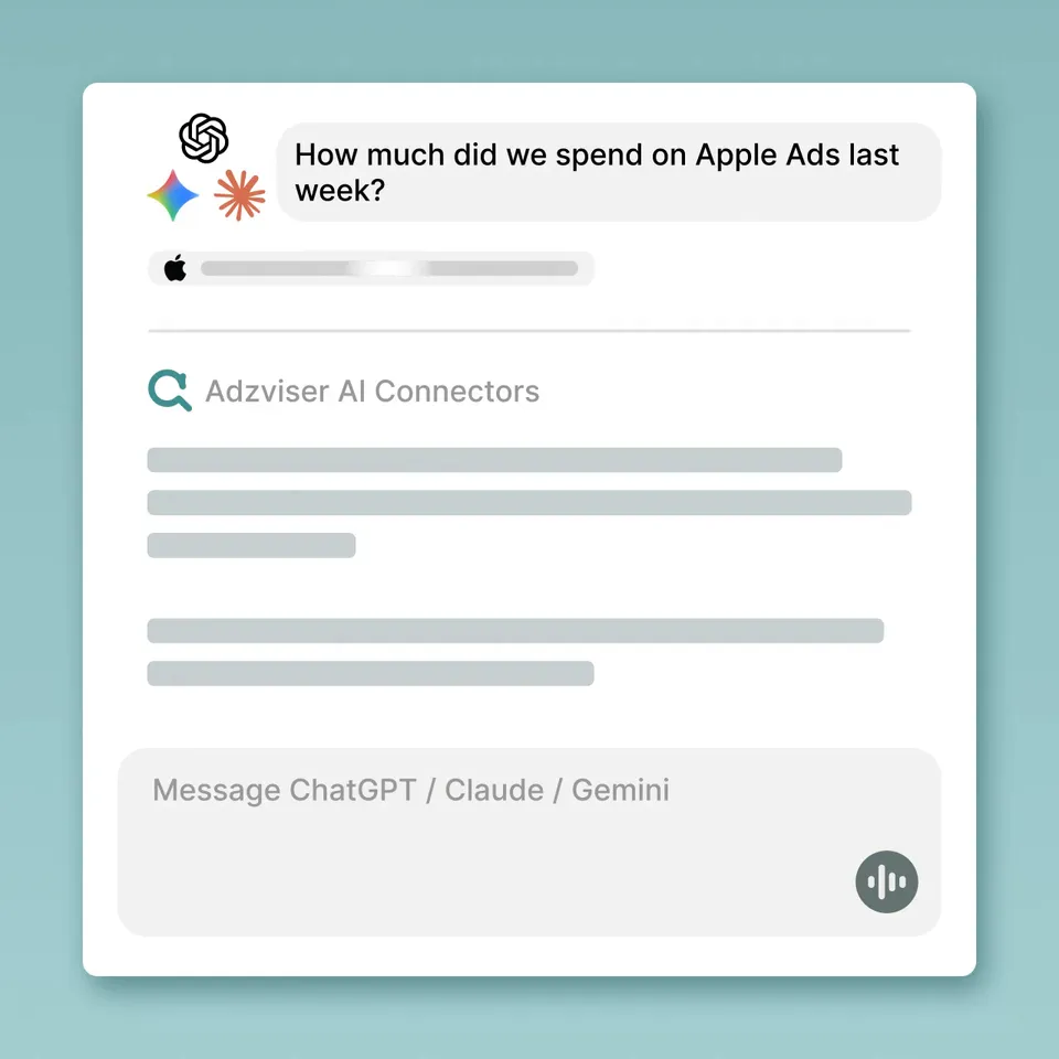 Apple Ads connector demonstration