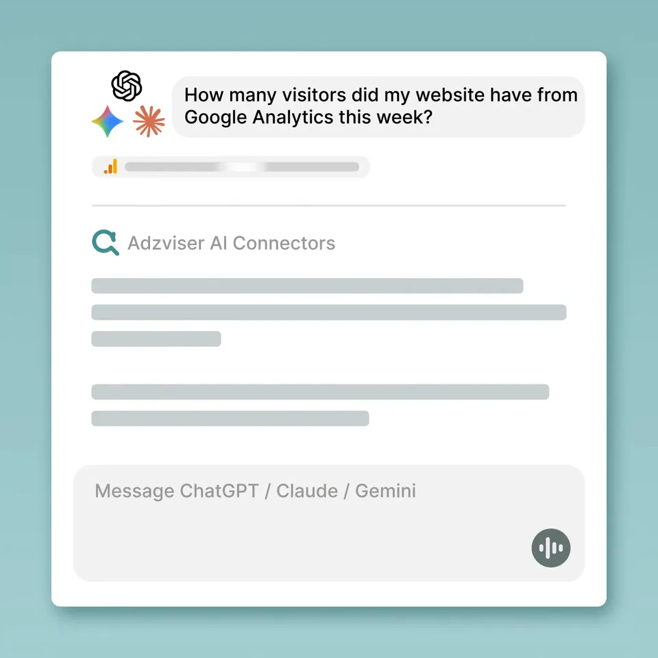 Google Analytics connector demonstration